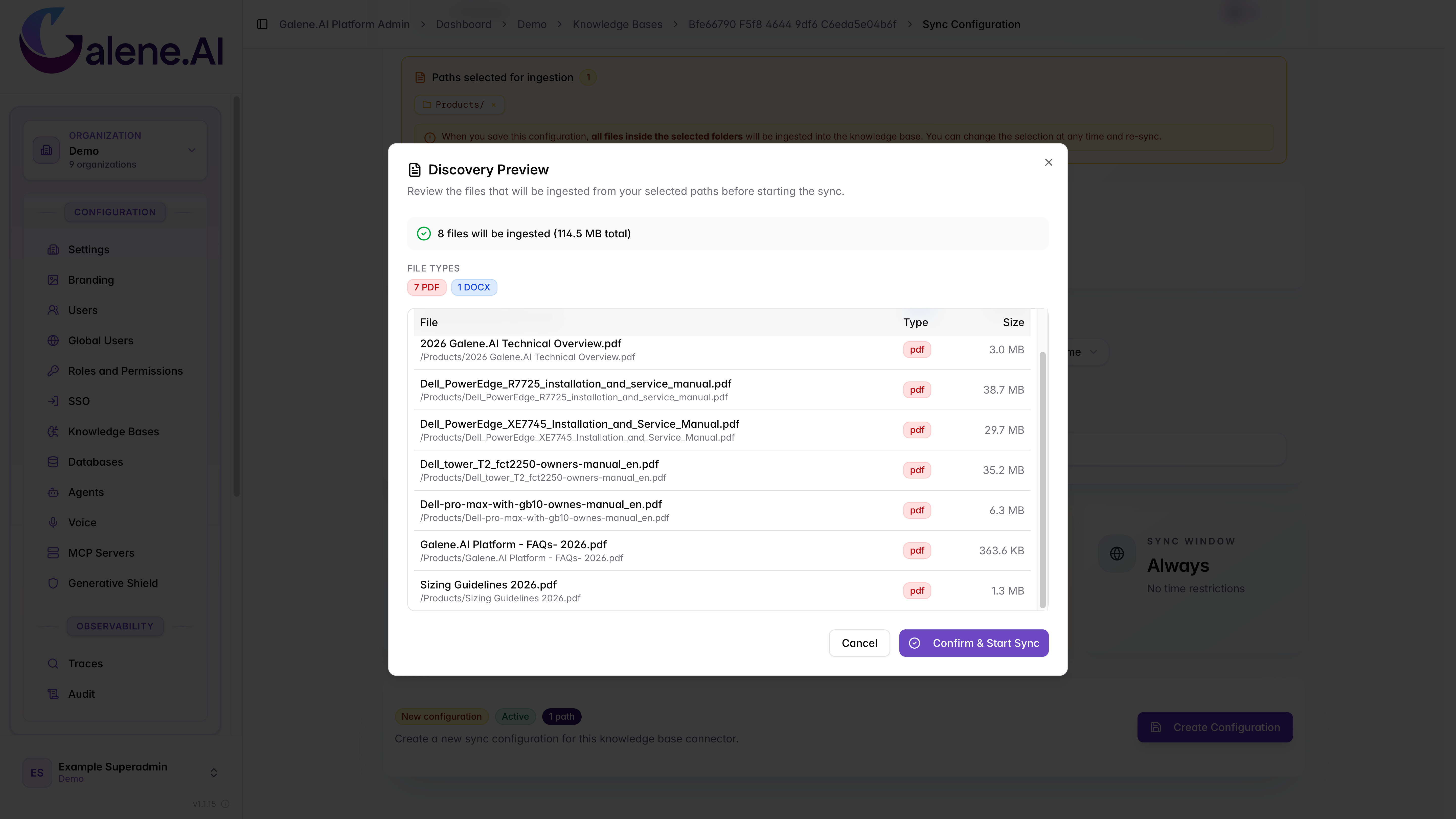 KB Sync Discovery Preview